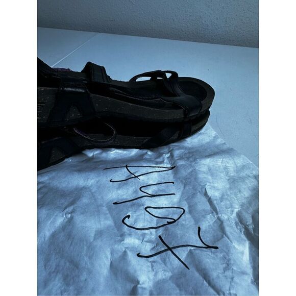 Teva Cabrillo Universal Women's Size 7 Leather Black Strappy Sandals 1002877 - Picture 11 of 13